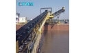 Factory price large angle conveyor