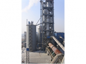 Dry process cement production line five-stage Cyclone Preheater